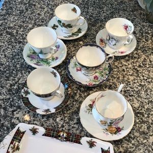 Antique teacups